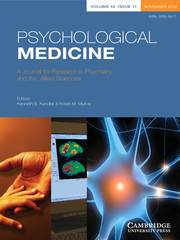 Psychological Medicine Volume 42 - Issue 11 -