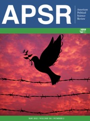 American Political Science Review: Volume 116 - Issue 2