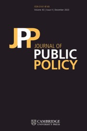 Journal of Public Policy