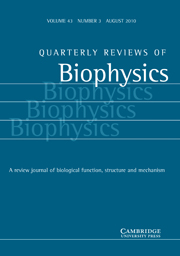 Quarterly Reviews of Biophysics Volume 43 - Issue 3 -