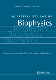 Quarterly Reviews of Biophysics Volume 45 - Issue 2 -