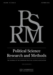 conjoint experiment political science