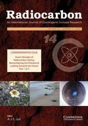 Radiocarbon Volume 64 - Issue 3 -  Seven Decades of Radiocarbon Dating: Remembering the Pioneers & Looking Towards the Future. Part 1 of 2