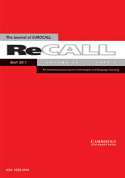 ReCALL Volume 23 - Issue 2 -