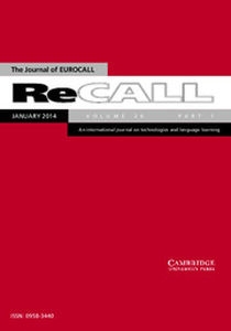ReCALL Volume 26 - Issue 1 -