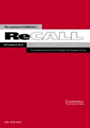 ReCALL Volume 28 - Special Issue3 -  Multimodal Environments in CALL