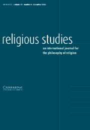 Religious Studies Volume 42 - Issue 4 -