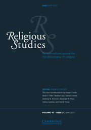 Religious Studies Volume 47 - Issue 2 -