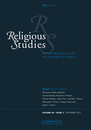 Religious Studies Volume 48 - Issue 3 -