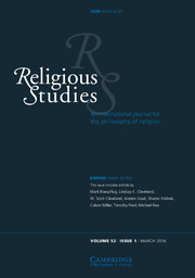 Religious Studies Volume 52 - Issue 1 -