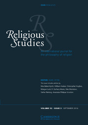 Religious Studies Volume 52 - Issue 3 -