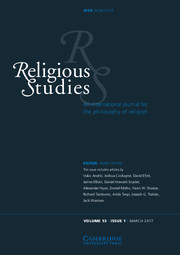 Religious Studies Volume 53 - Issue 1 -
