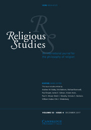 Religious Studies Volume 53 - Issue 4 -