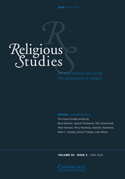 Religious Studies: Volume 56 - Issue 2 | Cambridge Core