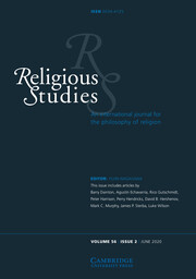 Religious Studies Volume 56 - Issue 2 -