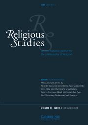 Religious Studies Volume 56 - Issue 4 -