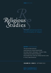 Religious Studies Volume 58 - Issue 3 -