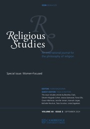 Religious Studies Volume 60 - Special Issue3 -  Women-Focused