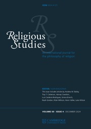 Religious Studies Volume 60 - Issue 4 -