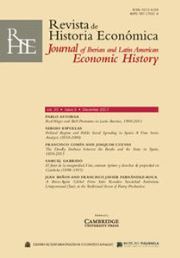 Revista de Historia Economica - Journal of Iberian and Latin American Economic History Volume 35 - Issue 3 -