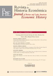 Revista de Historia Economica - Journal of Iberian and Latin American Economic History Volume 38 - Special Issue3 -  Creating global demand during the Early Modern Era