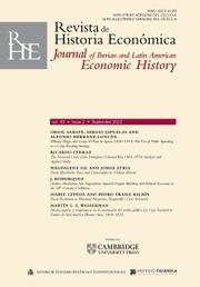 Revista de Historia Economica - Journal of Iberian and Latin American Economic History Volume 40 - Issue 2 -