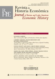 Revista de Historia Economica - Journal of Iberian and Latin American Economic History Volume 41 - Issue 2 -