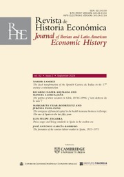 Revista de Historia Economica - Journal of Iberian and Latin American Economic History Volume 42 - Issue 2 -