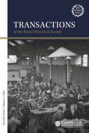 Transactions of the Royal Historical Society Volume 1 - Issue  -