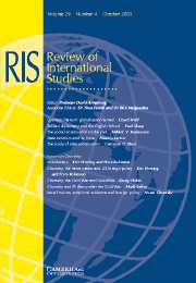 Review of International Studies Volume 29 - Issue 4 -