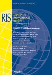 Review of International Studies Volume 30 - Issue 4 -