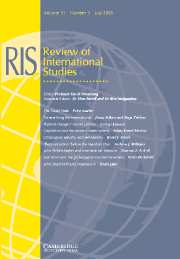 Review of International Studies Volume 31 - Issue 3 -