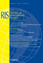 Review of International Studies Volume 33 - Issue 4 -
