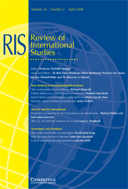 Review of International Studies Volume 34 - Issue 2 -