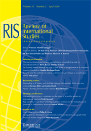 Review of International Studies Volume 35 - Issue 2 -