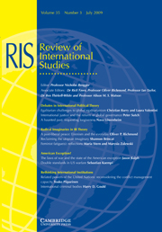 Review of International Studies Volume 35 - Issue 3 -