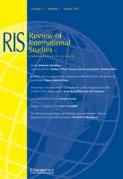 Review of International Studies Volume 37 - Issue 1 -
