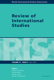 Review of International Studies Volume 41 - Issue 3 -