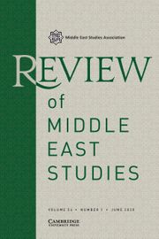 Review of Middle East Studies Volume 54 - Issue 1 -
