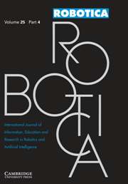 Robotica Volume 25 - Issue 4 -