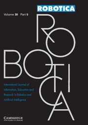 Robotica Volume 30 - Issue 5 -