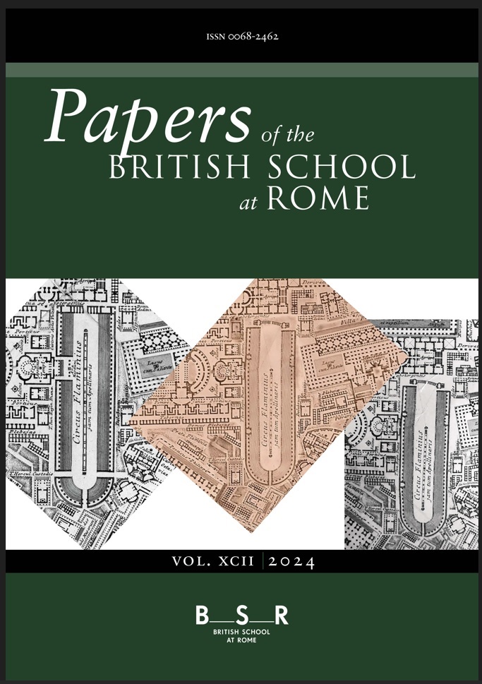 Papers Of The British School At Rome Cambridge Core