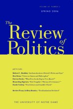 The Review of Politics Volume 68 - Issue 2 -