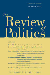 The Review of Politics Volume 76 - Issue 3 -
