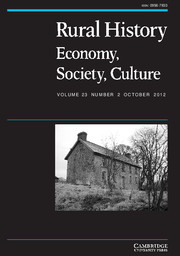 Rural History Volume 23 - Issue 2 -