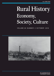 Rural History Volume 29 - Issue 2 -