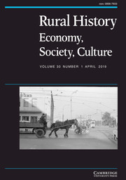Rural History Volume 30 - Issue 1 -
