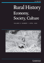 Rural History Volume 31 - Issue 1 -