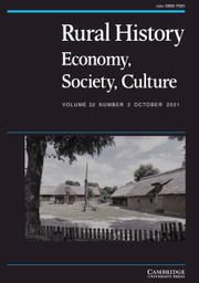 Rural History Volume 32 - Issue 2 -