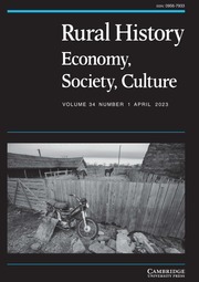 Rural History Volume 34 - Issue 1 -